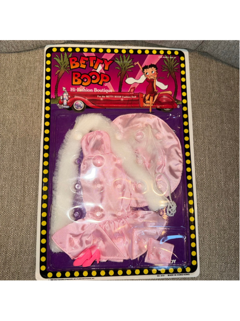 RARE HTF NOS Vintage 1986 Betty Boop Hi-Fashion Boutique Mae West Doll Clothes
